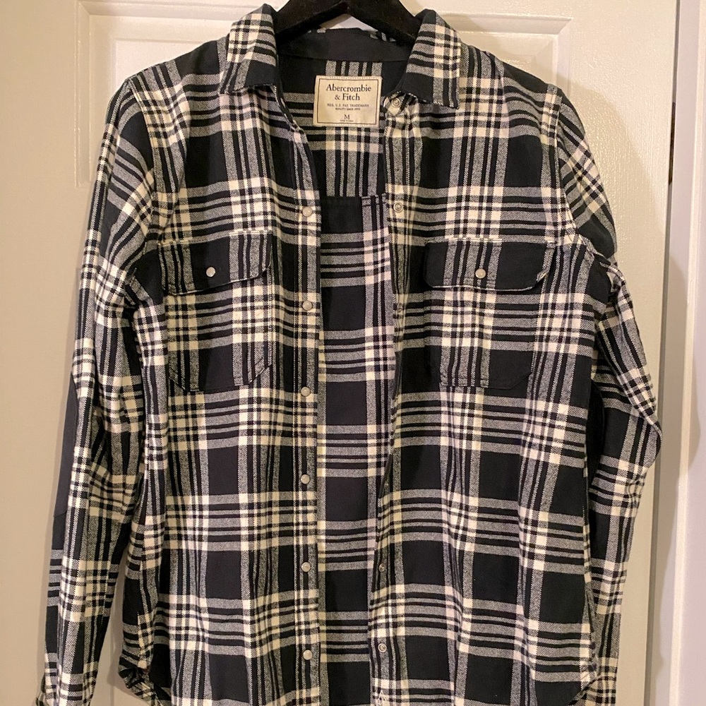 Abercrombie & Fitch plaid button down